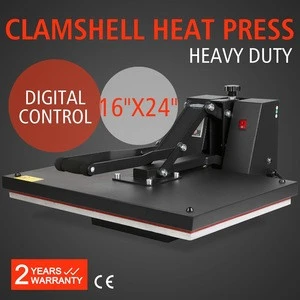Digital Clamshell 16" X 24" (40 X 60cm) Heat Press Transfer T-Shirt Sublimation Machine