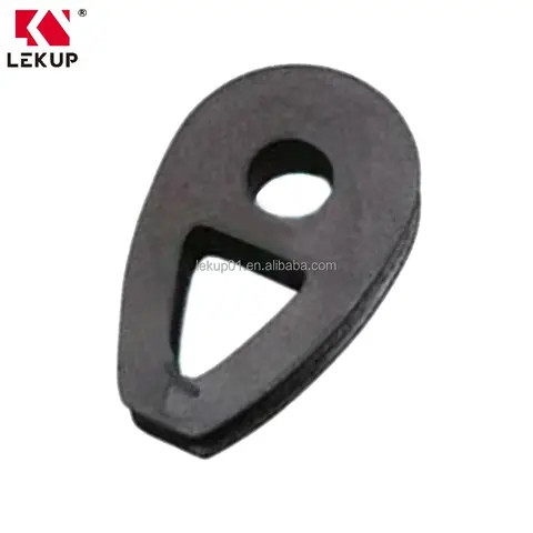 Buy Din3091 Hot Dip Galvanized Thimble Heavy Duty Solid Ductile Iron ...