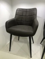 dining stainless steel chair chinese accent restaurant furnitur new design modern fashion minimalist dining chair back support