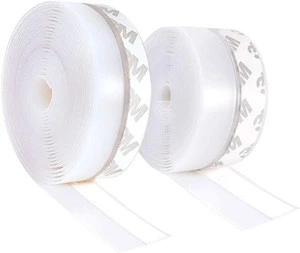 Direct Factory Windproof Insect Proof Silicone Rubber Door Seal Strips with Self-adhesive 3M backed tape