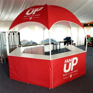 Dome kiosk canopy tents trade show hexagon promotional tent