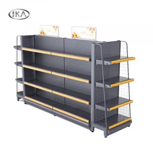 Double-sided High Quality Heavy Duty Modern Design Series Used Metal Durable Supermarket Shelf