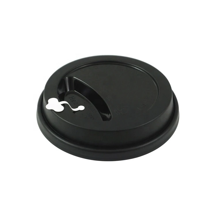 Drink Disposable Plastic Coffee Cup Lid Cover Cap With Stopper