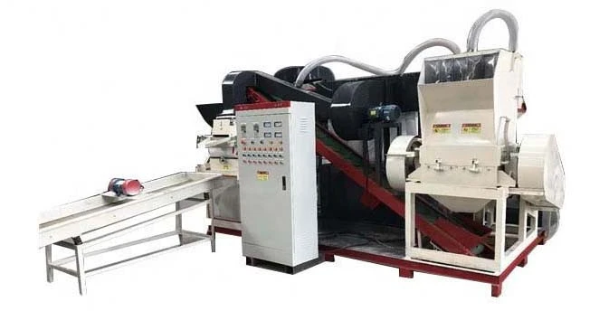 Dry type copper wire recycling machine cable recycling equipment