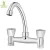 Import Dual Handle ABS Chrome Plating Plastic Kitchen Faucet from China