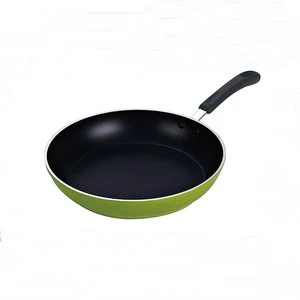 Durable Cadmium and Lead free Double Coating Nonstic Induction Compatible Frying Pan Saute Pan