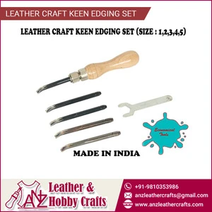 Durable Leather Craft Keen Edging Set/Leather Crafting Tool