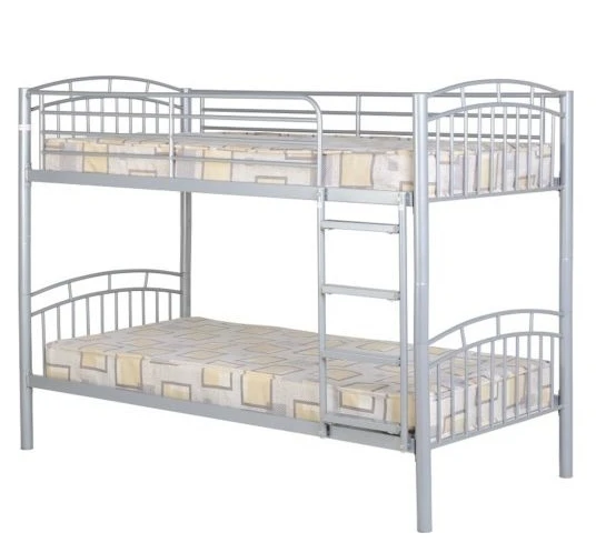 Durable Metal Bunk Bed cheap Price School Dormitory Student Bunk Bed Steel Double Bunk Bed