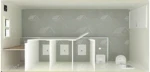 easy assembly toilet shower portable container home bathroom