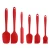 Import Eco-Friendly BPA Free Baking Pastry Non-Stick 6 Pieces Heat-Resistant Utensils Baking Tools Silicone Spatula Set from China