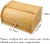 Import Eco-friendly Natural Bamboo Kitchen Counter Food Storage Bread Box Top Bamboo Storage Bin with Rolling Lid from China