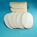 Eco friendly Natural Loofah Cleaning Dishes Sponges Cloth Kitchen Sponge Dishwash Sponge Pad