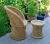 Import Ecofriendly Natural Mudda Bamboo Stool for Indoor/Outdoor (38x38x38 cm) from India