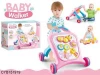 educational Multifunctional  storage type baby walker new cars  learning play baby walker music