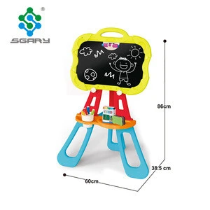 educational toys multi-functional magnetic drawing board double-side drawing easel