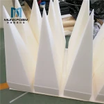 Egg Crate Foam Mattress Overlay Cinema Soundproof Materials Home Theater Wave Acoustic Foam Sponge