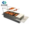 Electric automatic rotating bbq grill