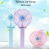 Electric Battery mini portable fan with led emergency torch