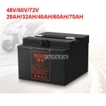 Electric Bike Lithium Battery For Less Than 2000W Motor Ebike Electric Bicycle Battery 28AH/32AH/40AH/60AH/75AH 220V (NO:E822)