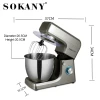 Electric Food Mixer Table Stand Cake Dough Mixer Handheld Egg Beater Blender Baking  Whipping Cream Machine