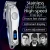 Import Electric Hair Cut Machine Hair Clipper Rechargeable Professional Battery Electric Cordless Clipper Hair Trimmer from China