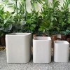 elegant fiber stone flower pot for home use
