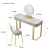 Import Elegant Nordic Marble Bedroom Dresser Dressing Table with Mirror from China