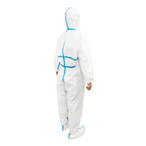 EN14126 Disposable Protective Coverall Personal Protection Equipment Wear