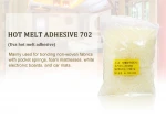 Environmental friendly white strong waterproof adhesive glue EVA hot melt adhesive granule