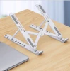 Ergonomic Flexible Folding Height Adjustable Aluminum Foldable Portable Adjustment Desktop Laptop Notebook Holder Riser Stand