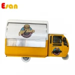 Esan TC3800 CE approved catering trailer bus food truck tricycle bike food cart