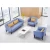 Import european office furniture indoor lounge furniture fabric corner sofa from China
