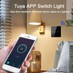 EU/US Wifi Zigbee Touch Switch Alexa Google Assistant Voice Control Smart Home Remote Control Switch 10A FCC