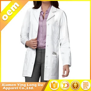 Excellent quality crazy Selling lab coat for nurse in hospital uniform