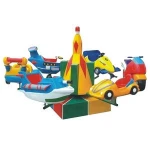 Exciting Hot selling amusement park kids electric car