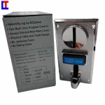 Export multi-currency 616 one yuan and 50 cents water vending machine coin acceptor rocking car game machine, coin acceptor