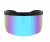 Import Faceshield with Colors Small Colorful Face Shields Kids Face Shield Baby Shield Exhalation Oversized Sunglasses Women UV400 PC from China