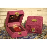 Factory custom Luxury Spice Saffron Jar Packing Box Saffron Bottle Packaging clear box with logo