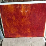 factory direct sale building decorative material 3mm yellow glass opaque stained glass