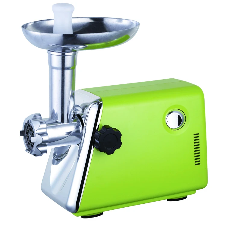 factory directly sale Kitchen appliances electric mini meat grinder 800W  3 stainless steel blades with sausage stuffing