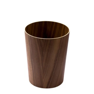 Factory Directly Wholesale Wooden Trash Can Eco-friendly Garbage Can Waste Bin