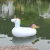 Import Factory Inflatable toys PVC swimming seat swan shaped infant bath float ring for baby Unicorn children&#39;s boat from China