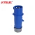 Import Factory IP44 Industrial Waterproof Plug and Socket QY248 16A 2P+E IP44 220V Electrical Male from China