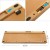 Import Factory PC 2.4GHZ bamboo natual health classic style wireless usb keyboard with customize logo from China