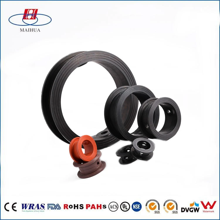 Factory price EPDM rubber butterfly valve
