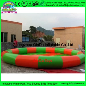 Factory Sales plastic swimming pools, inflatable floating pool made in china