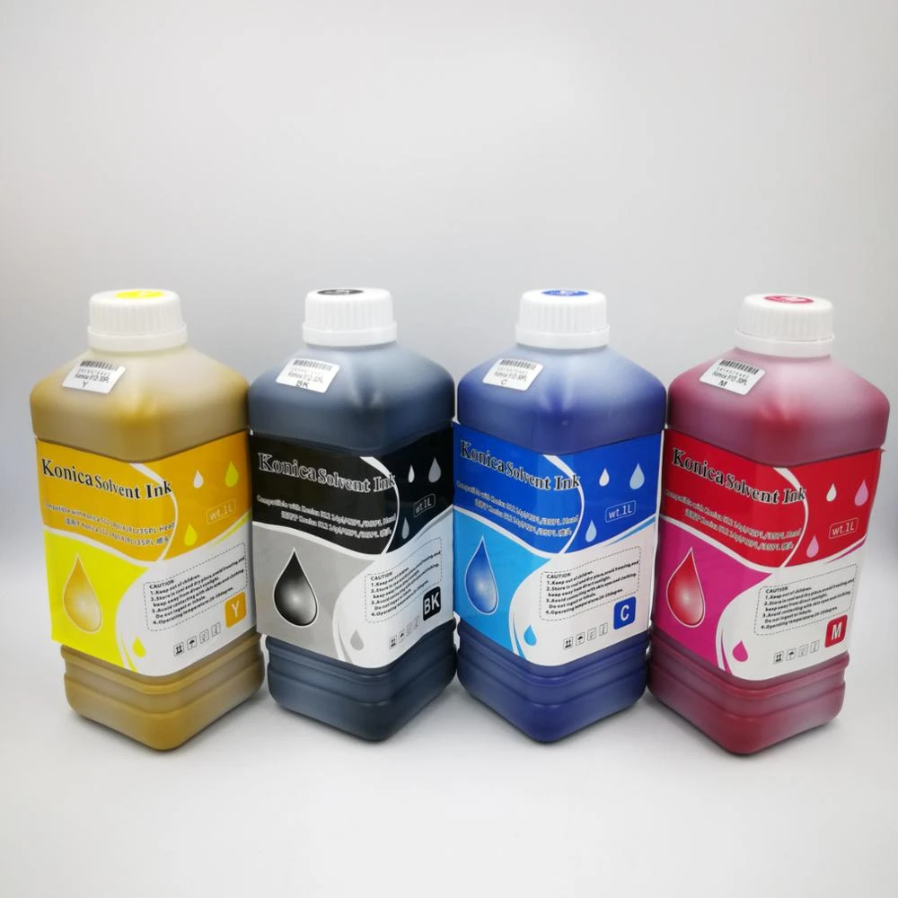 Factory supply high speed printing Konica 512I solvent ink for KM 512i 30pl printhead
