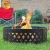 Import Factory Supply Metal Circle Garden Backyard Outdoor Round Wood Burning Heavy Duty Corten Steel Campfire Fire Pit Ring from China