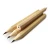 Factory Supply Non Toxic Promotional Short Hexagonal Raw Wood HB Pencil