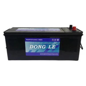 Factory Supply Truck Battery with best price N120MF 12 volt batteries
